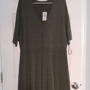 Olive Green Torrid Dress Size 4 *new with tags*